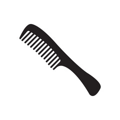 hair comb icon logo vector design template
