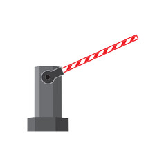 gate cross icon logo vector design template