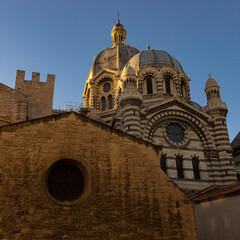 Fototapeta na wymiar Cathédrale La Major - MARSEILLE