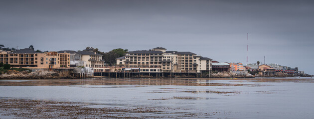Fototapeta na wymiar View of Cannery Row of Monterey, California