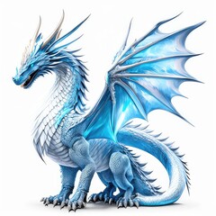 blue dragon head