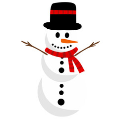 Winter Holiday Snowman, Snowman Wear A Winter Theme