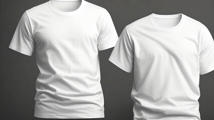 blank mockup white t shirt