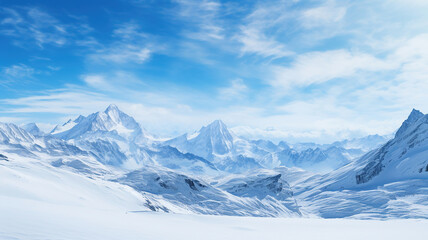 Fototapeta na wymiar Exploring the Breathtaking Beauty of Alpine Landscapes. Generative Ai