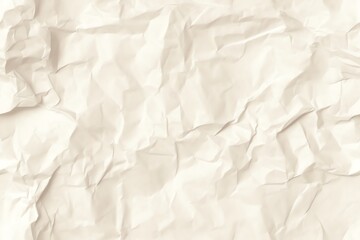Obraz premium Seamless white crumpled paper texture