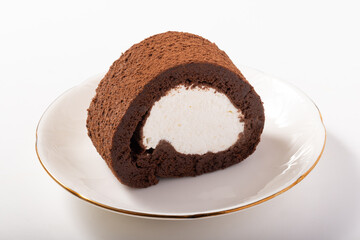 ココアロールケーキ