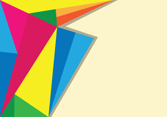 Vector illustration triangular geometric background  wallpaper abstract multicolored polygonal mosaic. Modern elegant brochure, flyer patterns. Business design templates and elements for poster, etc.