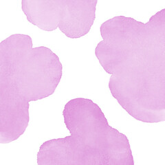 Pink Watercolor Framed Corner Background