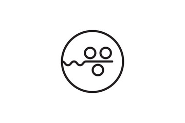 Leveling icon design vector template