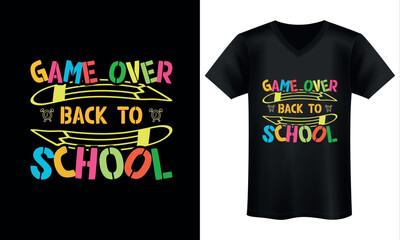 Back To School T-shirt Design