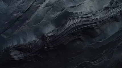 Selbstklebende Fototapete Landschaft black sand texture