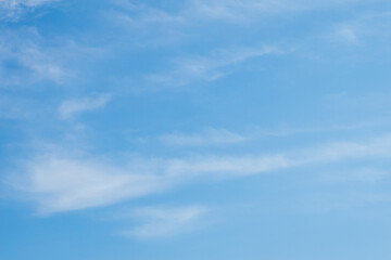 Clouds in the blue sky. Summer blue sky cloud gradient light white background. Beauty clear cloudy...