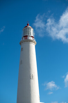 Lighthouse of the city of La Paloma in Rocha in Uruguay.