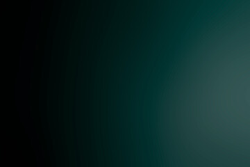 Abstract deep blue green light gradient blurred  wallpaper background. Ideal as wallpaper,banner,sale brochure design,card,online post etc.,  © IKT224