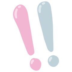 Pastel Exclamation mark 