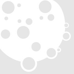 abstract moon background template vector