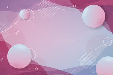 Abstract Fluid Background With Purple Gradient