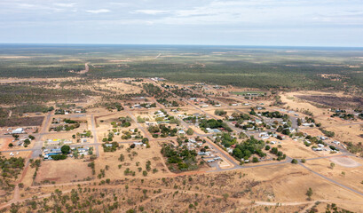 The outback Queensland town of Croydon.