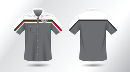 short sleeve work shirt