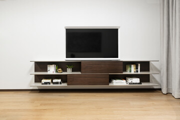 Interior Of Living Room Television
