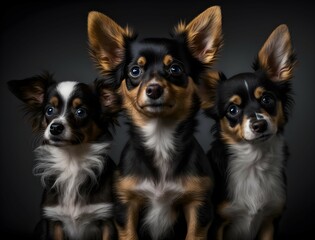 group of dogs