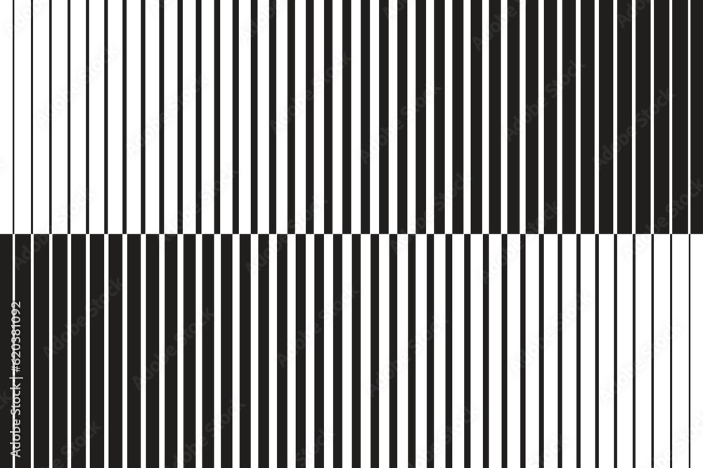 Poster abstract geometric vertical big to small repeatable pattern art.