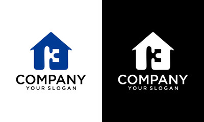 Abstract reality home logo design, key logo design, home sell, home buy, reality buy vector logo design