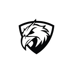 eagle logo. eagle falcon logo design