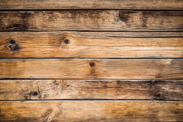 Obraz na płótnie Canvas Weathered beauty and rich textures of rustic wooden planks or logs, adding a touch of natural charm and warmth to any design. Generative AI.