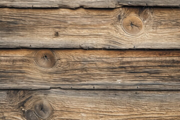 Weathered beauty and rich textures of rustic wooden planks or logs, adding a touch of natural charm and warmth to any design. Generative AI.
