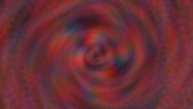 Red texture chroma spin animation background. 2D computer rendering motion graphic