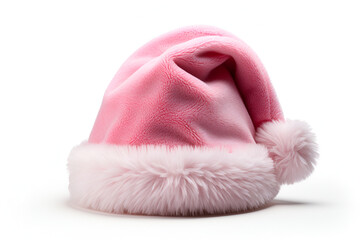 pink santa claus hat