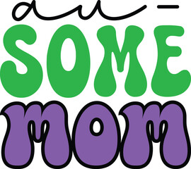 Autism retro svg design eps file