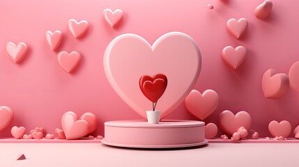 valentine's day and qixi festival background image