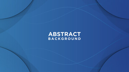 Colorful geometric background. Blue elements with fluid gradient. Vector illustration