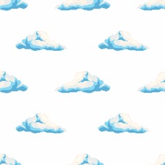 cloud pixel art pattern wallpaper