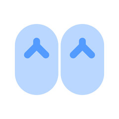 slippers duotone icon