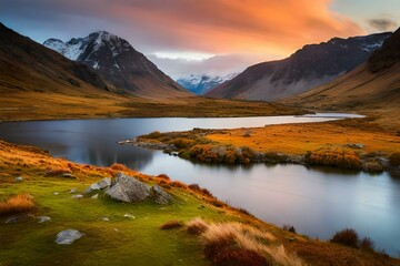 autumn in the mountains