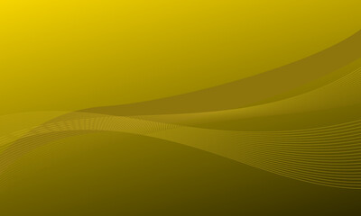 yellow gold curve wave lines soft gradient abstract background