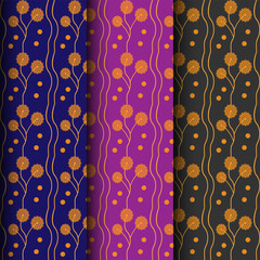 Seamless colorful and textile pattern Design with abstract pattern background design template