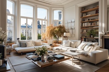 Luxury Apartment Natural Light, Generative AI