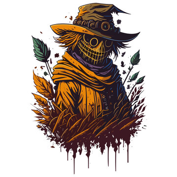 Scarecrow clipart is used for fall themed decorations, crafts, events, and school projects to add a festive touch and create a charming atmosphere