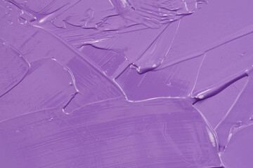 Abstract purple acrylic paint texture