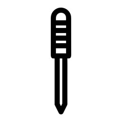 Screwdriver repair icon symbol vector image. Illustration of the fix toolkit repair equipment design image