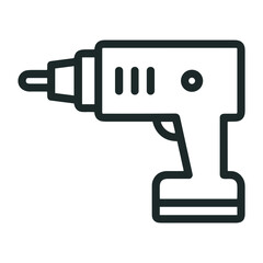 Screwdriver repair icon symbol vector image. Illustration of the fix toolkit repair equipment design image