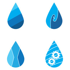 water icon vector