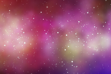 Space outer and galaxy universe starry background. Fantasy cosmos panorama. Astrology, cosmos, astronomy concept