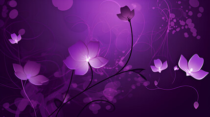 Purple Wallpaper Background Image | Generative AI