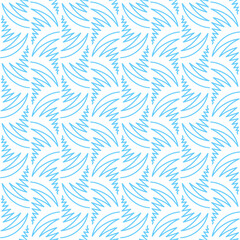 Abstract seamless pattern with ornaments. Vector illustration. Decorative texture for surface design.