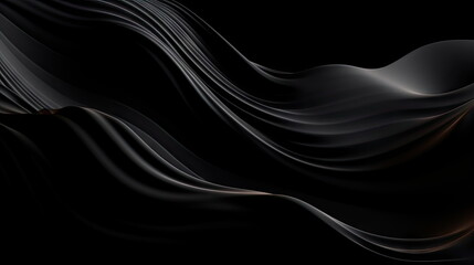 abstract smooth black background, closeup texture of black color